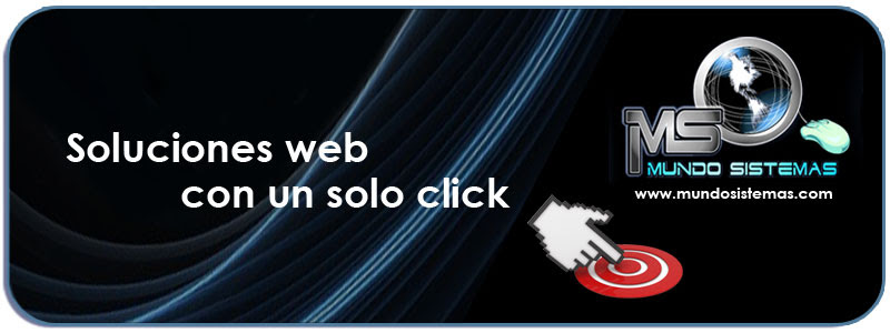 Soluciones web con un solo click - Mundo Sistemas